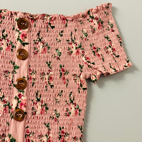 Sweater top, ruffled, used once, Orange Riss, M - Picture 3 of 7